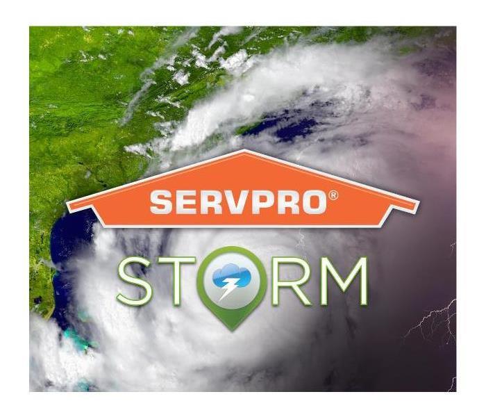 SERVPRO House and Storm Cloud